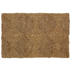 Tapis en jonc de mer naturel 82.5x55cm - Adalie