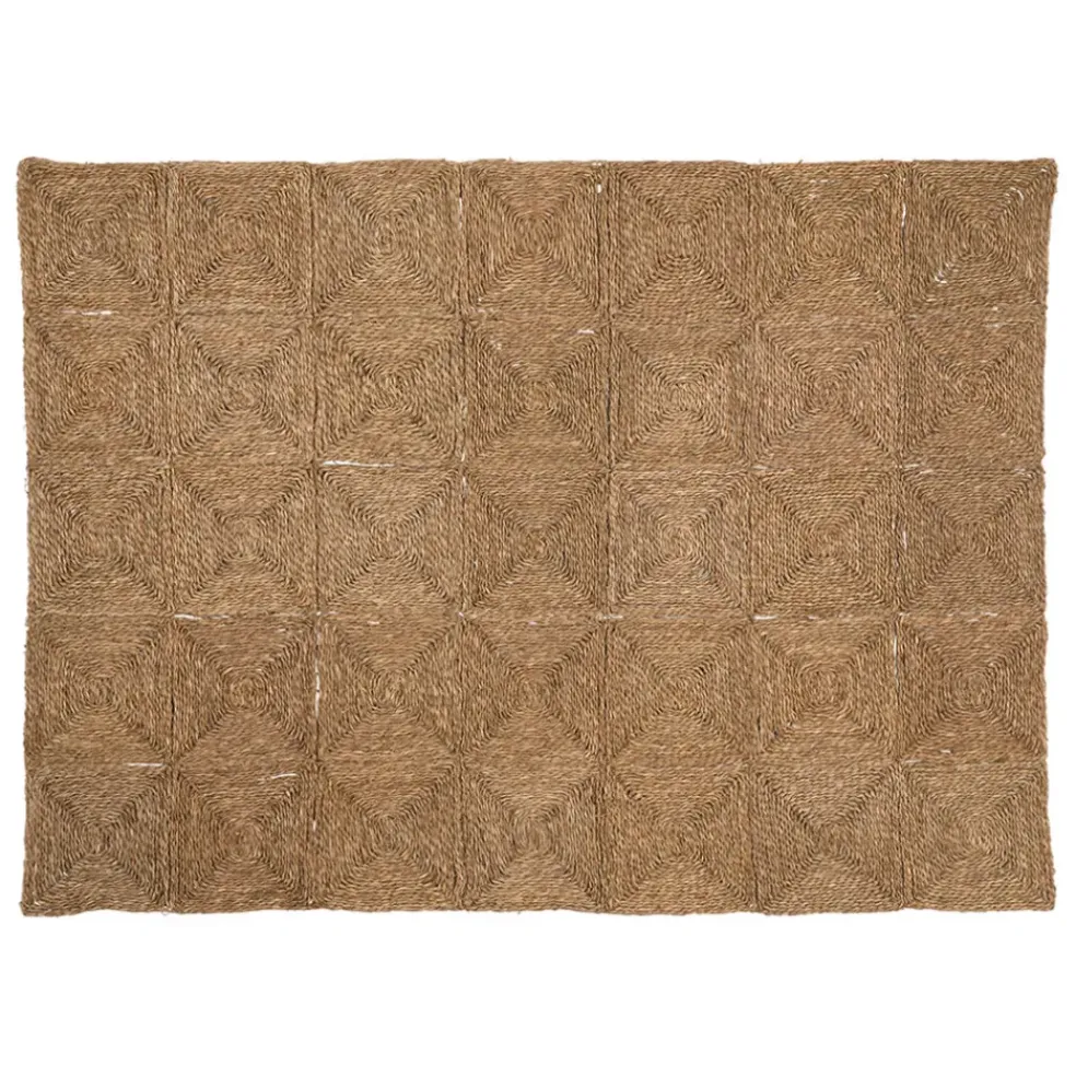Tapis en jonc de mer naturel 206.5x146cm - Oro