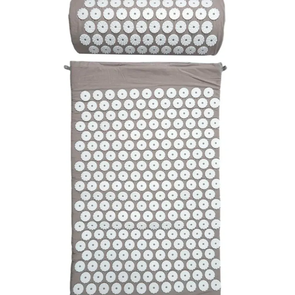 Tapis et oreiller d'acupression avec sac de transport