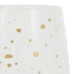 Tasse en grès blanc et doré 20cl - Astre