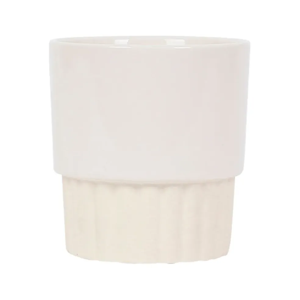 Tasse en grès ecru 25cl - Cannele