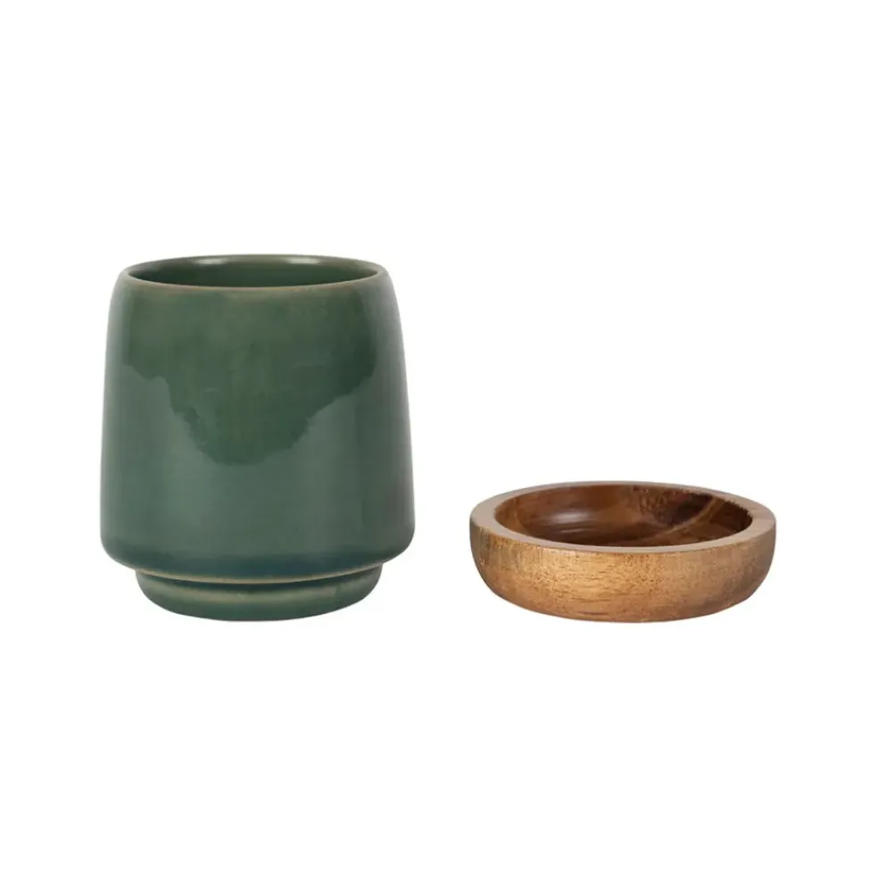 Tasse en grès émeraude 10cl - Nordika