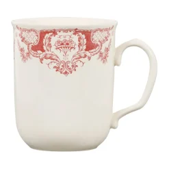 Tasse haute en faïence bordeaux - clothilde