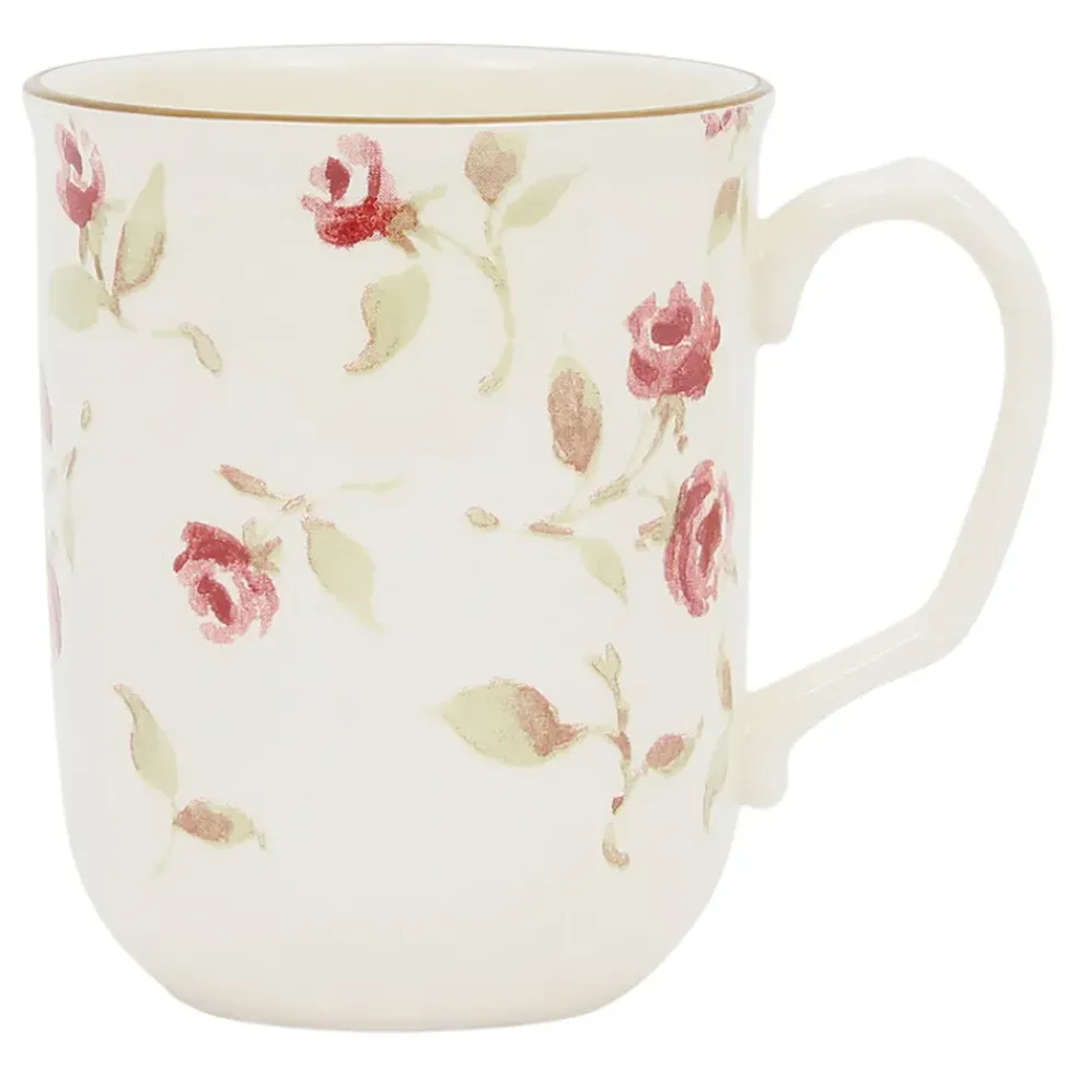 Tasse rose et doré 34cl - Rose