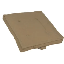Tatami d'extérieur en coton ficelle 66x66cm - Colors