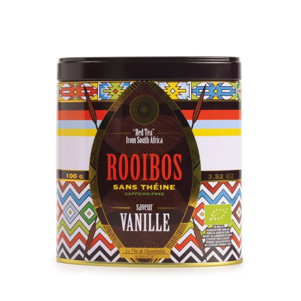 Thé rooibos vanille - 100g - bio