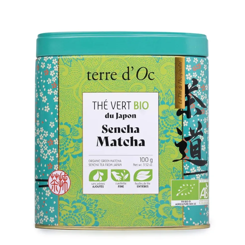 Thé vert sencha matcha -100g - bio
