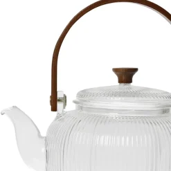Theiere en verre borosilicate transparent 1l - Manarola