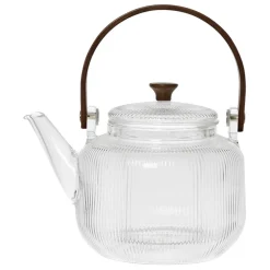 Theiere en verre borosilicate transparent 85cl - Manarola