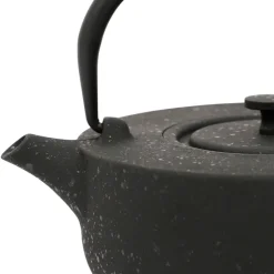 Théière en fonte noir avec filtre inox - Arty