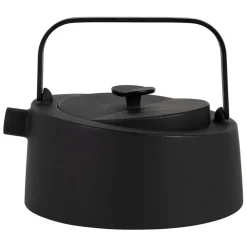 Théière en fonte noir avec filtre inox 90cl - Tipot-Arty