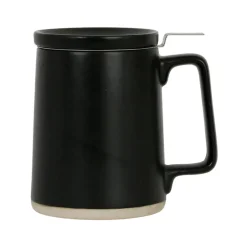 Tisaniere en grès avec filtre noir mat 50cl - Verde