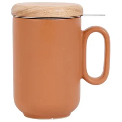 Tisanière en grès avec filtre terracotta - Baltika