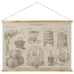 Toile vinification naturel 98x70cm