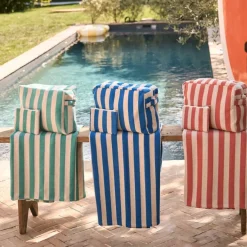 Trousse de toilette en coton et polyester émeraude - Palma
