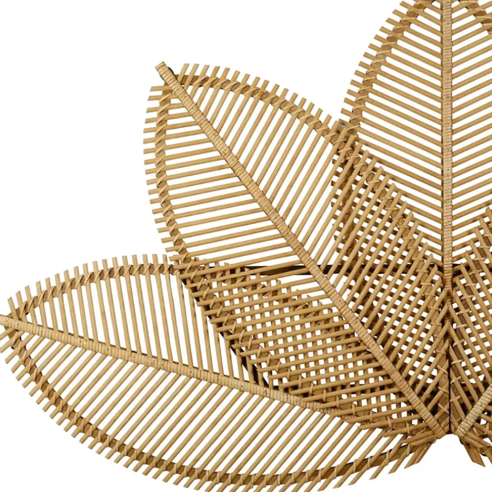 Tête de lit en bambou naturel foncé