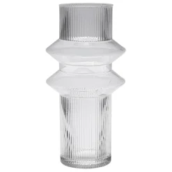 Vase ania d15xh29.5cm verre