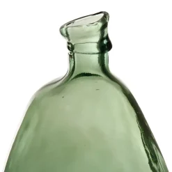 Vase colibri sauge d26xh47cm verre recyclé