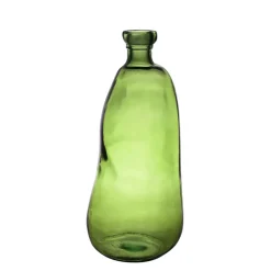 Vase en verre vert h35cm - Simplicity