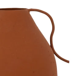 Vase pour fleur séchée en fer terracotta - madeira