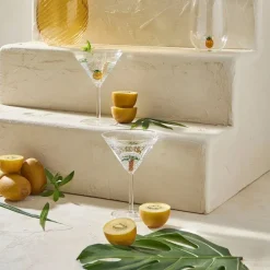 Verre à cocktail palmier 25cl - Colorea