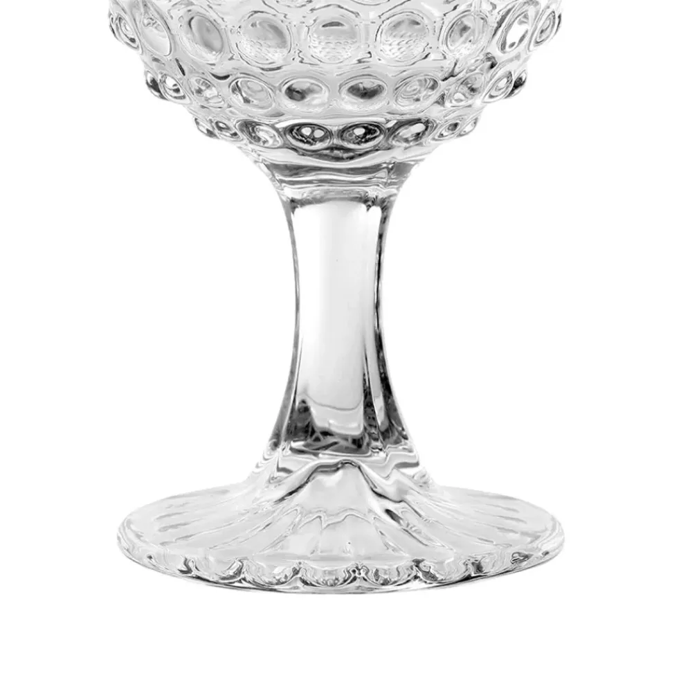 Verre à pied perloa 30cl-d8xh16.5cm verre