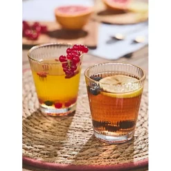 Verre liseré doré 30cl - Strie