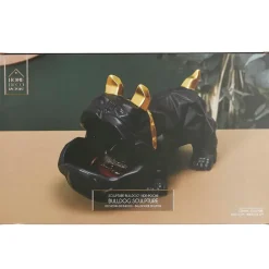 Vide poche bulldog noir h16.5cm