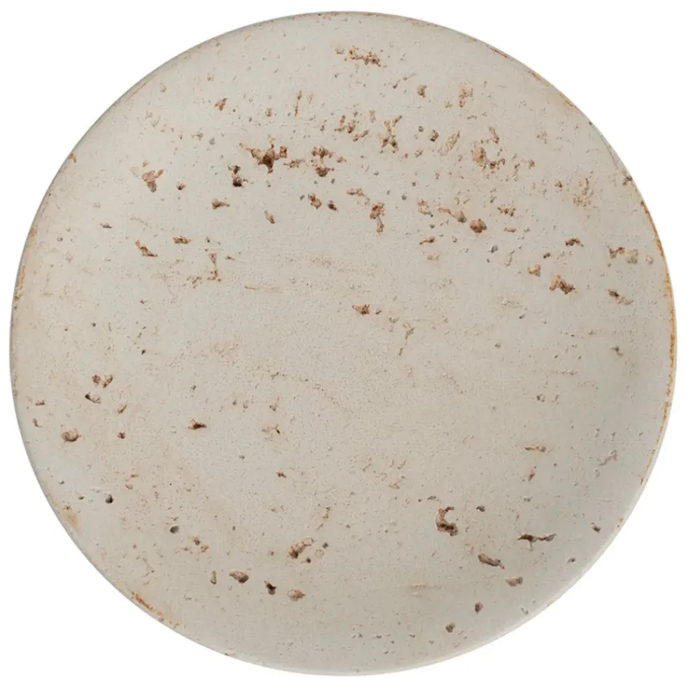 Vide poche en ciment écru moucheté d11cm - Organic